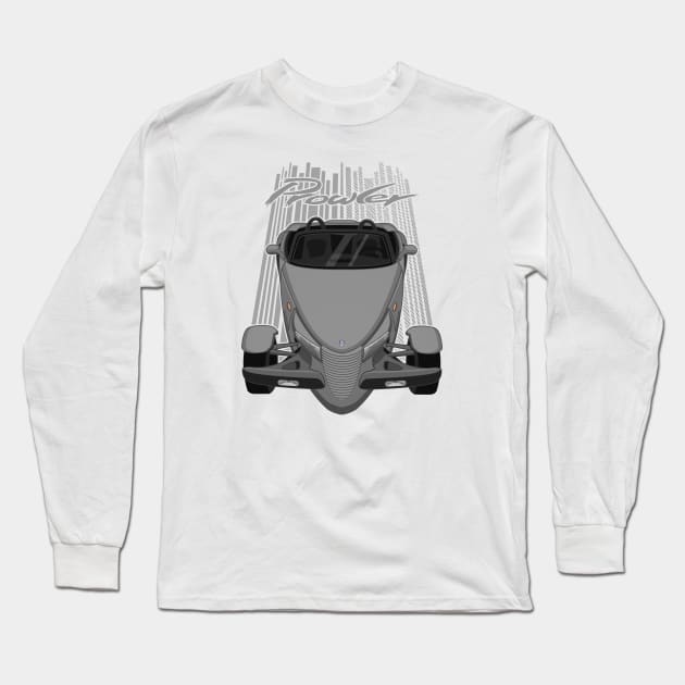 Plymouth Prowler - Silver Long Sleeve T-Shirt by V8social